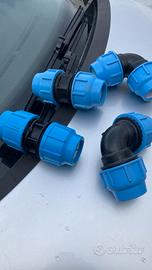 Raccordi polietilene a compressione