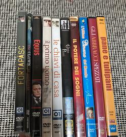 10 DVD film vari  originali con custodia