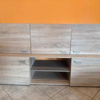 Mobile soggiorno moderno in legno chiro-come nuovo