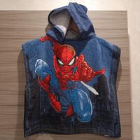 Accappatoio Spiderman con cappuccio