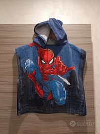 Accappatoio Spiderman con cappuccio