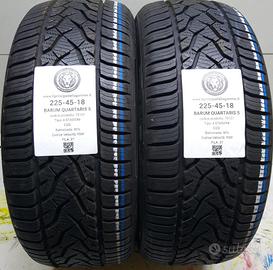 2 GOMME 225 45 18 BARUM A75137