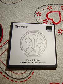 Xiaomi 17 ultra Fotorgear adattatore ottiche