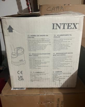 Motore drenaggio piscina intex usato una volta