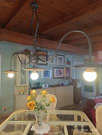 lampadario artigianale 