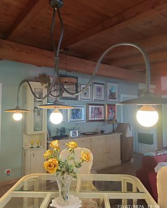 lampadario artigianale 