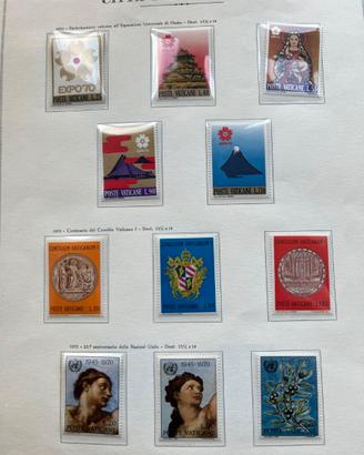 Francobolli della Città del Vaticano