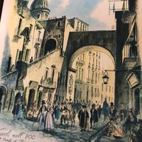 Stampa di Napoli antica