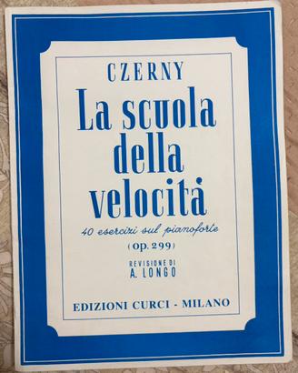 CZERNY LA SCUOLA DELLA VELOCITU