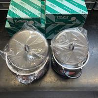PENTOLE INOX 18/10 BARAZZONI TUMMY D.18+22 - 4 PZ