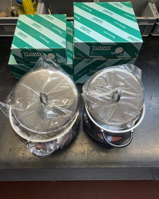 PENTOLE INOX 18/10 BARAZZONI TUMMY D.18+22 - 4 PZ