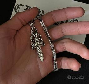 Collana pendente Chrome Hearts