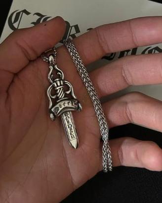 Collana pendente Chrome Hearts