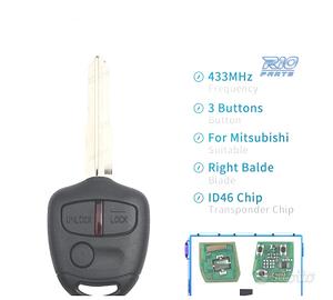 CHIAVE COMPLETA PER MITSUBISHI LANCER OUTLANDER SH