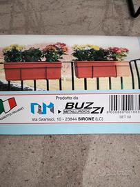 3 portavasi ringhiera