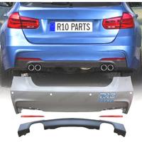 PARAURTI POSTERIORE BMW F30 LOOK M PDC DOPPIO SCAR