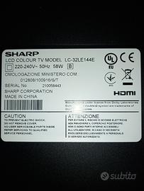 Tv Sharp 32 pollici 