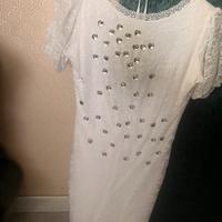 Vestitino donna bianco