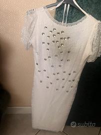 Vestitino donna bianco