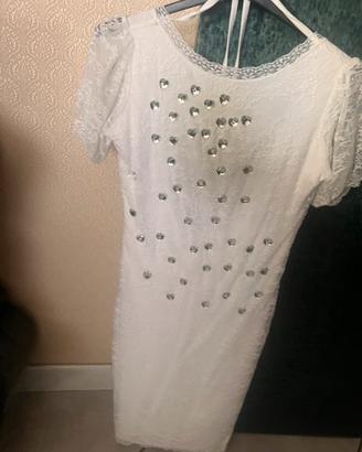 Vestitino donna bianco