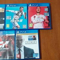 N° 5 giochi per PS4