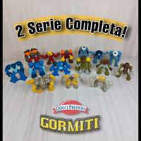 Mini Gormiti Dolci Preziosi 2 serie completa ovett