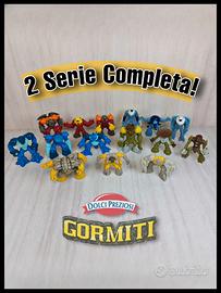 Mini Gormiti Dolci Preziosi 2 serie completa ovett