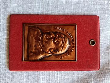 Immagine sacra in rame