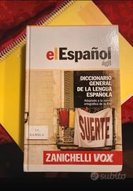Dizionario spagnolo El Espanol Agil Zanichelli