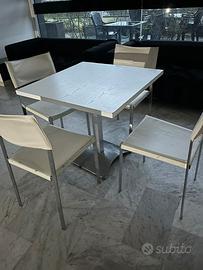 Tavoli e sedie da ristorazione