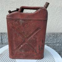 Tanica vintage per trasporto carburante