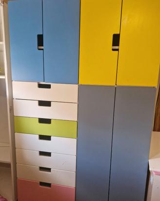 Armadi bambini serie stuva ikea