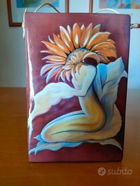 Dipinto su piastrella 