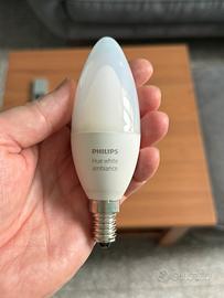 2X PHILIPS HUE LAMPADINE SMART E14 + Smart Button