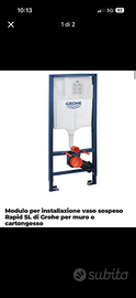 Modulo installazione WC sospeso