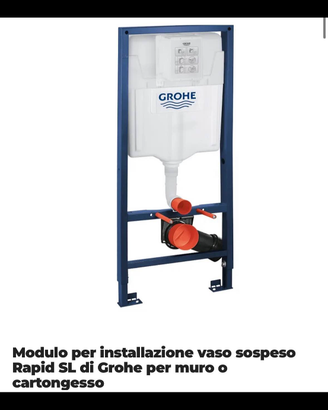 Modulo installazione WC sospeso