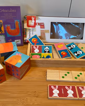 Lotto Giochi Djeco e Janod 3+