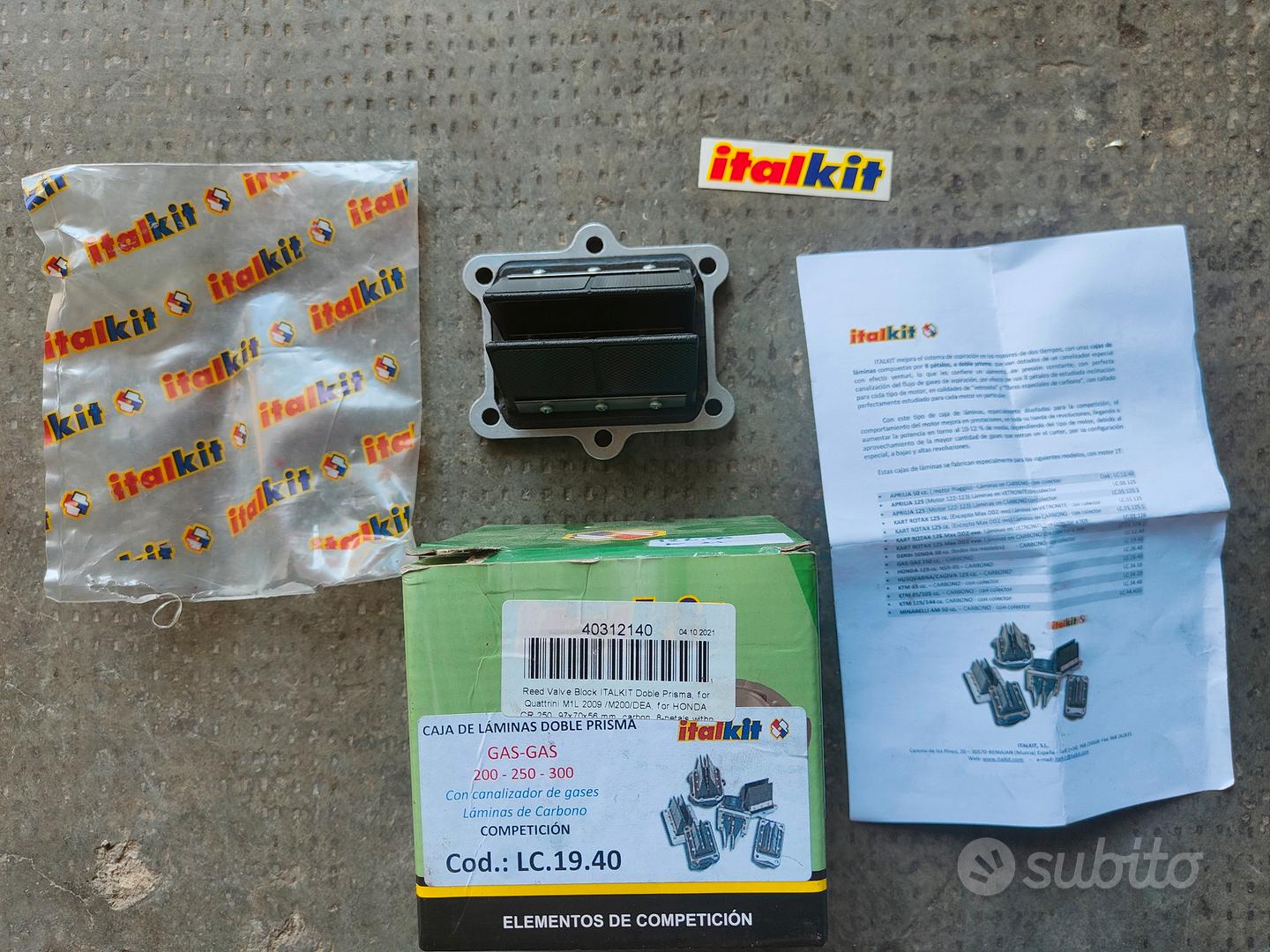 Pacco lamellare Vespa Special ET3 WForce Quattrini Accessori Moto In