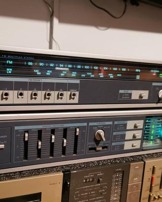 🎵Sanyo amplificatore e radio 