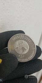 moneta d'argento 999 cubana  solo 10mila coniate