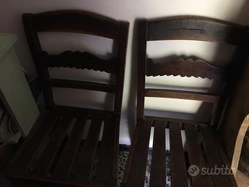 Sedie 800 in legno massello