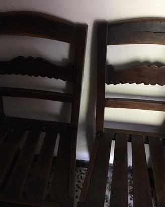 Sedie 800 in legno massello