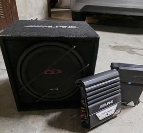 Subwoofer e amplificatori Alpine 