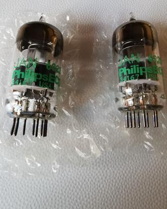 VALVOLE NUOVE ACCOPPIATE 6922-6SN7GTB.-
