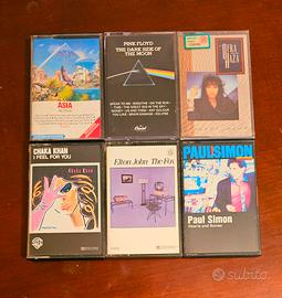 Musicassette rock (Pink Floyd, Asia...)