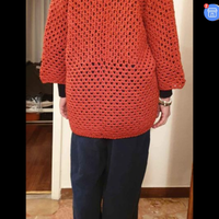 Giacca arancione lana Missoni