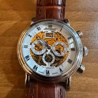 Orologio Ingersoll Skeleton Ghandi