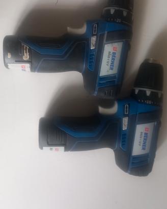 coppia di avvitatori 12V Berner