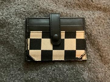 PORTACARTE DONNA (scacchi) nuovo