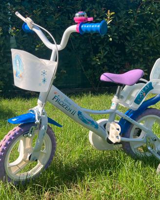 Bici Frozen 2-5 anni raggio 12